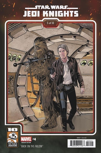 [APR250671] Star Wars: Jedi Knights #4 (Chris Sprouse Force Awakens 10th Anniversary Variant)