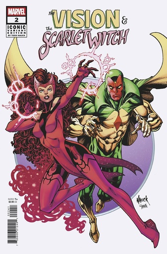 [APR250472] The Vision & The Scarlet Witch #2 of 5 (Todd Nauck Iconic Variant)