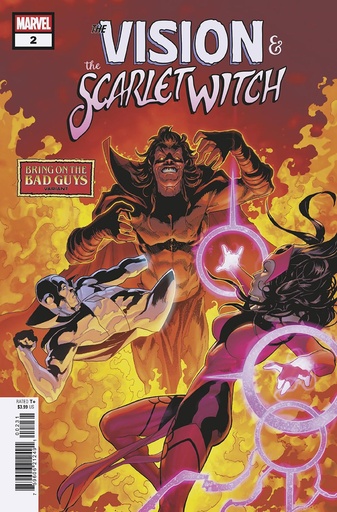 [APR250468] The Vision & The Scarlet Witch #2 of 5 (Geoff Shaw Bring on the Bad Guys Variant)