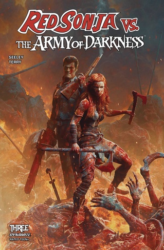 [APR250136] Red Sonja vs. The Army of Darkness #3 (Cover A Bjorn Barends)