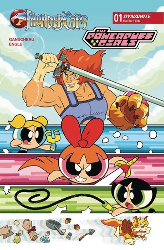 [APR250011] Thundercats/The Powerpuff Girls #1 (Cover B Coleman Engle)