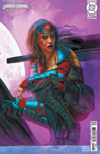 [MAR258582] Absolute Wonder Woman #1 (6th Printing Cover B Mark Spears Card Stock Variant)