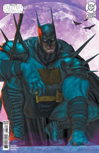 [MAR258573] Absolute Batman #1 (7th Printing Cover B Mark Spears Card Stock Variant)
