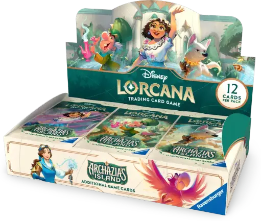 [RAV11098557] Disney Lorcana 7: Archazia's Island Booster Box (24 packs)