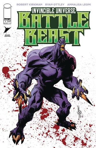 [MAR258070] Invincible Universe: Battle Beast #1 (2nd Printing Cover B Jason Howard)
