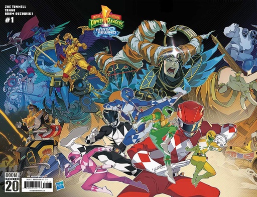 [JUN250770] Mighty Morphin Power Rangers: Rita's Rewind #1 (Cover C Game Art Foil Virgin Variant)