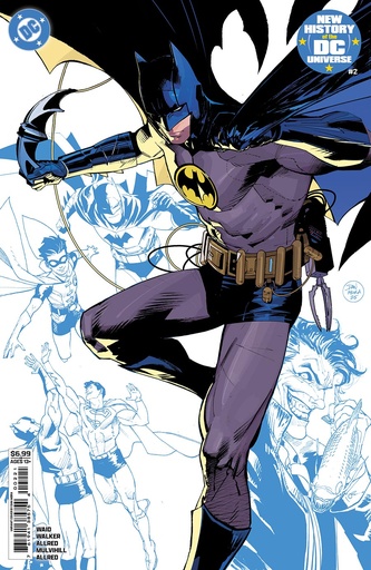 [MAY253336] New History of the DC Universe #2 of 4 (Cover B Dan Mora Card Stock Variant)