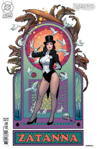 Zatanna #6 of 6 (Cover B Frank Cho Card Stock Variant)