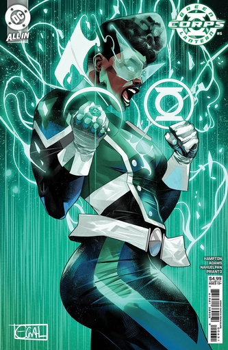 [MAY253287] Green Lantern Corps #6 (Cover B Edwin Galmon Card Stock Variant)