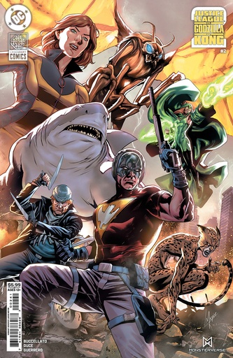 [MAY253237] Justice League vs. Godzilla vs. Kong 2 #2 of 7 (Cover D Lucas Meyer Card Stock Variant)
