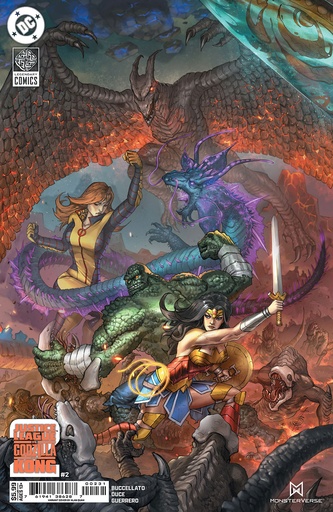[MAY253236] Justice League vs. Godzilla vs. Kong 2 #2 of 7 (Cover C Alan Quah Card Stock Variant)