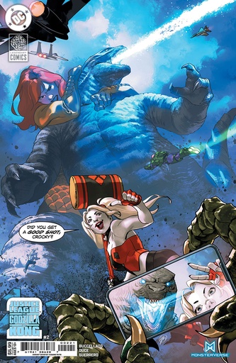 [MAY253235] Justice League vs. Godzilla vs. Kong 2 #2 of 7 (Cover B Yasmine Putri Card Stock Variant)
