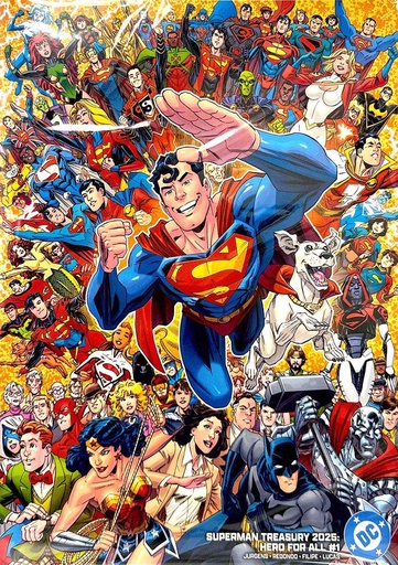 Superman Treasury 2025: Hero for All #1 (Cover C Scott Koblish Wraparound Variant)