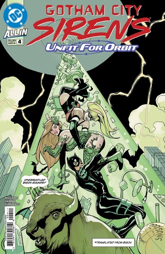 [MAY253160] Gotham City Sirens: Unfit for Orbit #4 of 5 (Cover A Terry Dodson & Rachel Dodson)