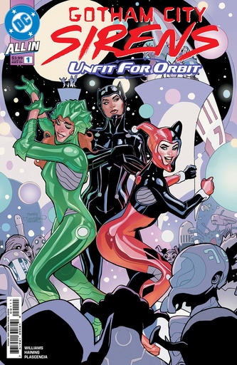 [MAY253144] Gotham City Sirens: Unfit for Orbit #1 of 5 (Cover A Terry Dodson & Rachel Dodson)