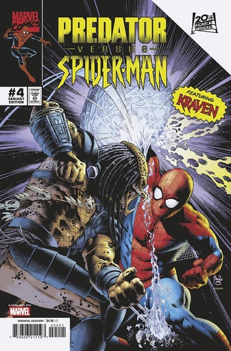 [MAY250575] Predator vs. Spider-Man #4 of 4 (Paulo Siqueira Variant)