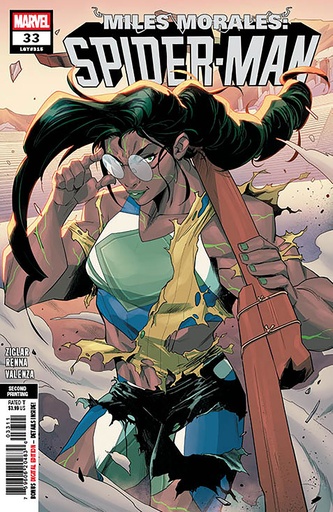 [APR257046] Miles Morales: Spider-Man #33 (2nd Printing Marco Renna Variant)
