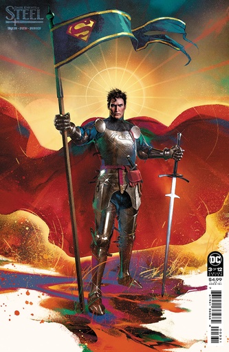 [OCT213064] Dark Knights of Steel #3 of 12 (Cover B Joshua Middleton Card Stock Variant)