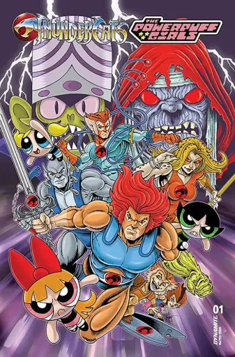 [MAY255000] Thundercats/The Powerpuff Girls #1 (Cover M Ken Haeser Original Bonus Variant)