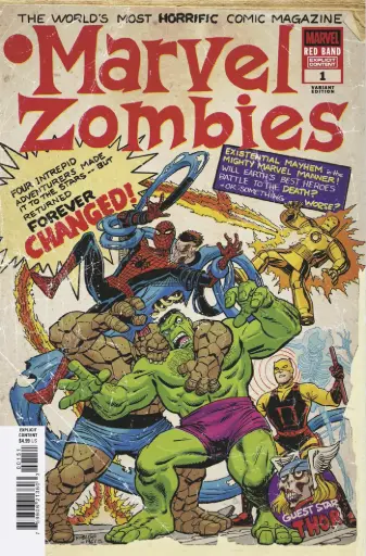 [JUL252099] Marvel Zombies: Red Band #1 (Scott Koblish Retro Zombie Variant)