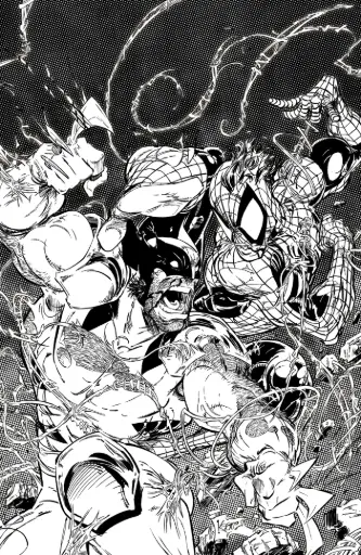[MAY255045] Spider-Man & Wolverine #2 (2nd Printing 1:25 Kaare Andrews Virgin Variant)