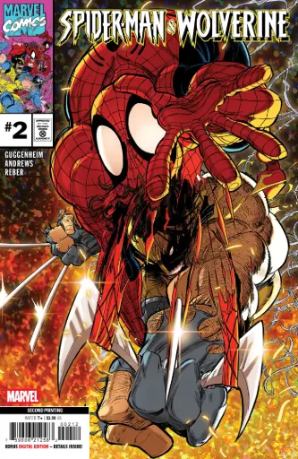 [MAY255044] Spider-Man & Wolverine #2 (2nd Printing Kaare Andrews Variant)