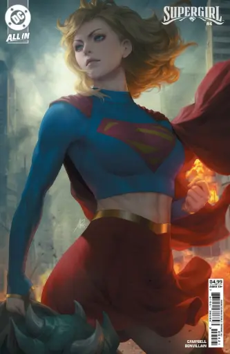 [JUN253052] Supergirl #4 (Cover B Stanley Artgerm Lau Card Stock Variant)