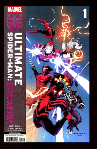 Ultimate Spider-Man: Incursion #1 (2nd Printing Sara Pichelli Variant)