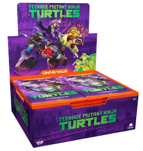 [UVSTMNT01-BD] UniVersus: Teenage Mutant Ninja Turtles - Booster Box (24 packs)