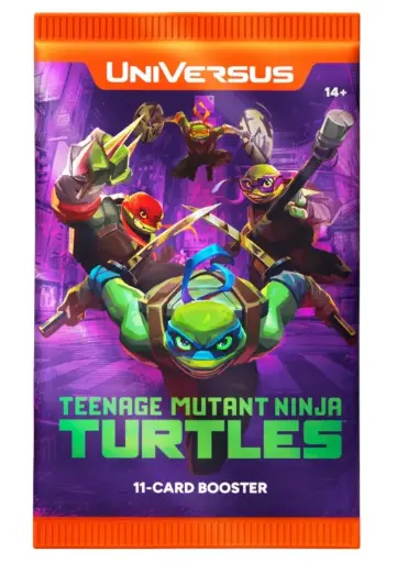 [UVSTMNT01-PK] UniVersus: Teenage Mutant Ninja Turtles - Booster Pack