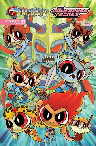 [JUN255020] Thundercats/The Powerpuff Girls #3 (Cover K Ken Haeser)