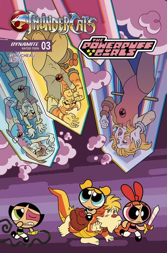 [JUN250106] Thundercats/The Powerpuff Girls #3 (Cover B Coleman Engle)