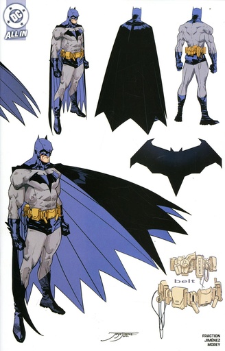 [0725DC875] Batman #1 (1:5 Jorge Jimenez Design Card Stock Variant)