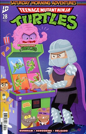 [JUN250935] Teenage Mutant Ninja Turtles: Saturday Morning Adventures Continued #28 (Cover B Erin Hunting)