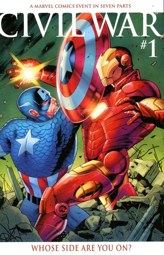 Civil War #1 (Facsimile Edition 1:25 Greg Land Variant)