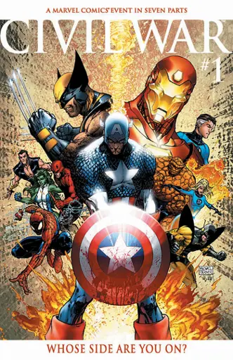 [CCSEP2501] Civil War #1 (Facsimile Edition Michael Turner Foil Variant)