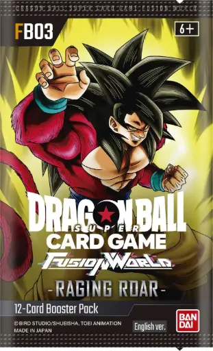 [BCL2741327] Dragon Ball Super CG: Fusion World 03 - Raging Roar Booster Pack (FB03)