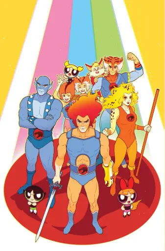 [JUL250206] Thundercats/The Powerpuff Girls #4 (1:15 Paulina Ganucheau Virgin Variant)