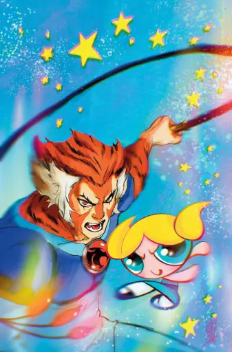 [JUL250204] Thundercats/The Powerpuff Girls #4 (1:10 Zulema Lavina Virgin Variant)