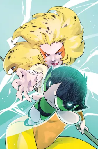 [JUL250203] Thundercats/The Powerpuff Girls #4 (1:10 Emilio Pilliu Virgin Variant)