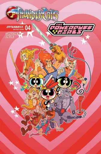 [JUL250198] Thundercats/The Powerpuff Girls #4 (Cover B Coleman Engle)