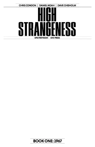 [AUG252679] High Strangeness #1 of 5 (Cover G Blank Sketch Variant)