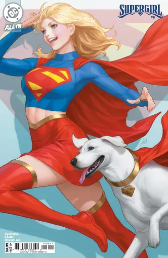 [AUG252010] Supergirl #6 (Cover B Stanley Artgerm Lau Card Stock Variant)