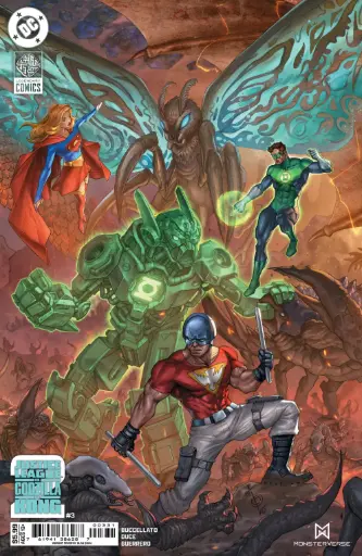 [JUN253074] Justice League vs. Godzilla vs. Kong 2 #3 of 7 (Cover C Alan Quah Card Stock Variant)