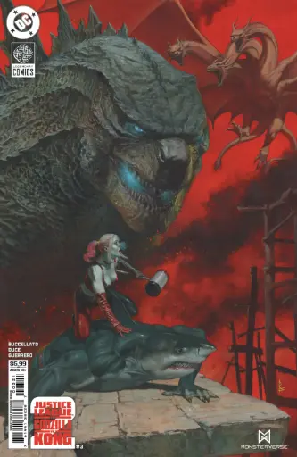 [JUN253073] Justice League vs. Godzilla vs. Kong 2 #3 of 7 (Cover B Riccardo Federici Card Stock Variant)