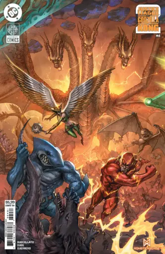 [JUL252425] Justice League vs. Godzilla vs. Kong 2 #4 of 7 (Cover C Alan Quah Card Stock Variant)