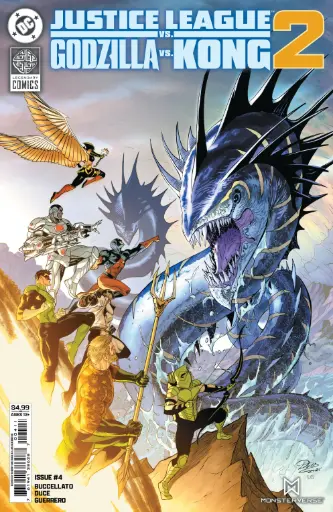 [JUL252423] Justice League vs. Godzilla vs. Kong 2 #4 of 7 (Cover A Christian Duce)