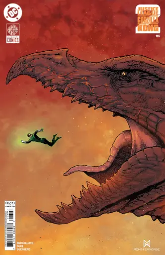 [SEP251457] Justice League vs. Godzilla vs. Kong 2 #5 of 7 (Cover D Kevin Maguire Card Stock Variant)