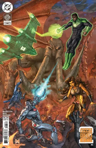 [SEP251455] Justice League vs. Godzilla vs. Kong 2 #5 of 7 (Cover B Alan Quah Card Stock Variant)