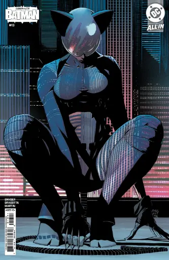 [AUG251927] Absolute Batman #13 (1:25 Nick Dragotta Stealth Mode Card Stock Variant)